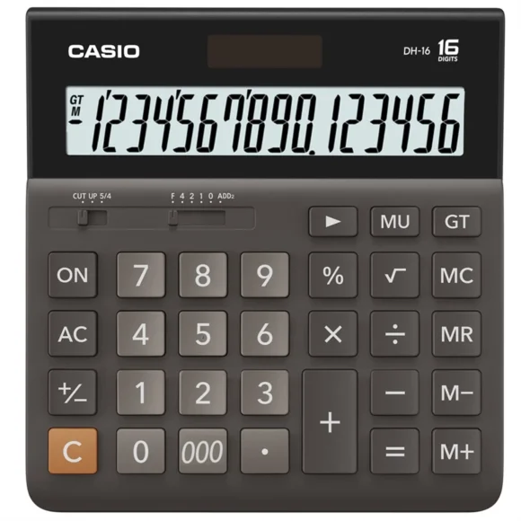 CASIO HESAP MAKİNESİ MASAÜSTÜ DH-16 16 HANE