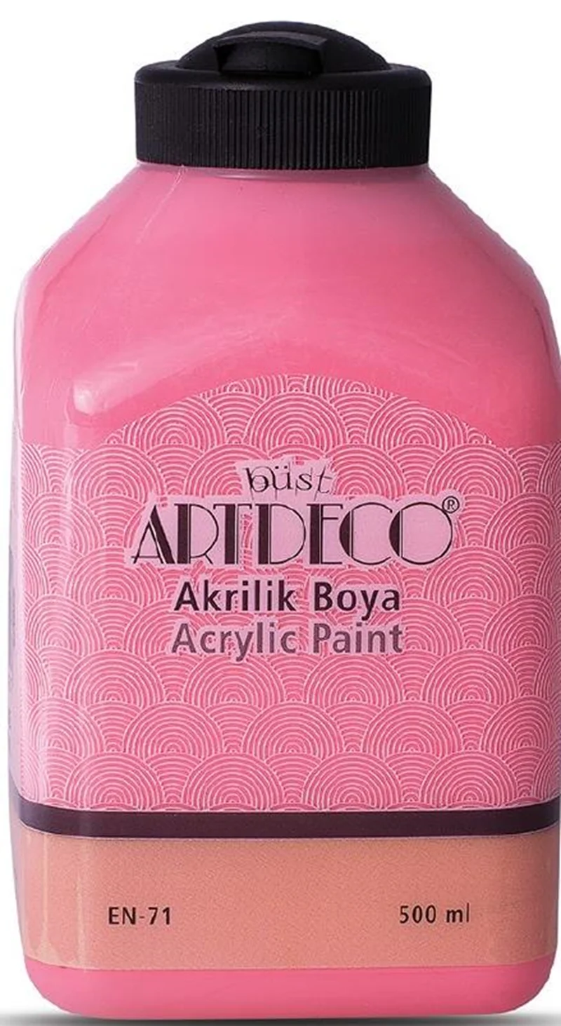 ARTDECO AKRİLİK BOYA 500 ML SICAK PEMBE Y-070L-3017
