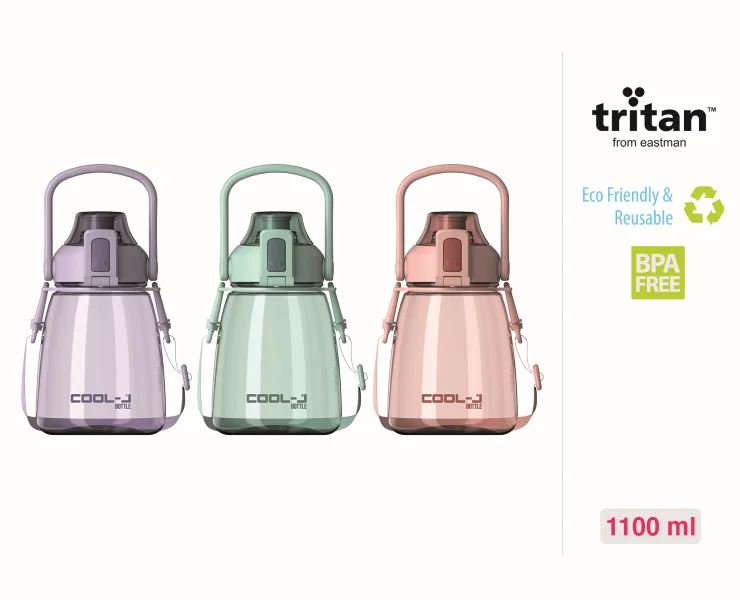 GIPTA MATARA 1100 ML TRITAN SPORCU YEŞİL K754400