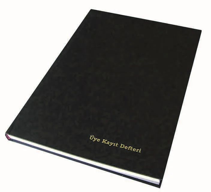 DİLMAN ÜYE KAYIT DEFTERİ CİLTLİ 22.5x32  96 YP 5043