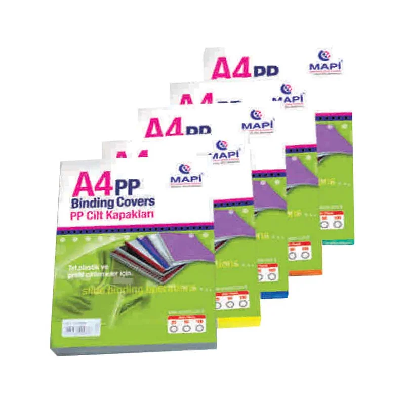 MAPİ CİLT KAPAĞI PP A4 450 MİC. ŞEFFAF MAVİ 50Lİ 2042564