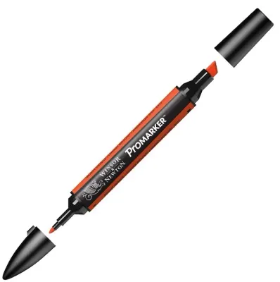 W&N PROMARKER KALEM BRIGHT ORANGE 051 (O177) WN-0203051