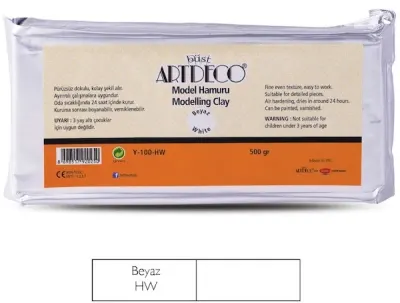 ARTDECO MODEL HAMURU 500 GR BEYAZ Y-100-HW