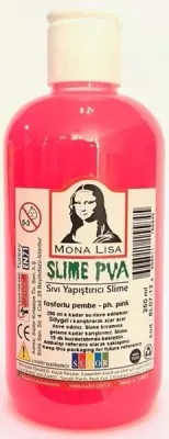 SÜDOR SLIME 250 ML FOSFORLU PEMBE SL07-12