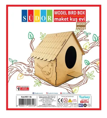 SÜDOR MAKET AHŞAP KIZ KULESİ MD1-09