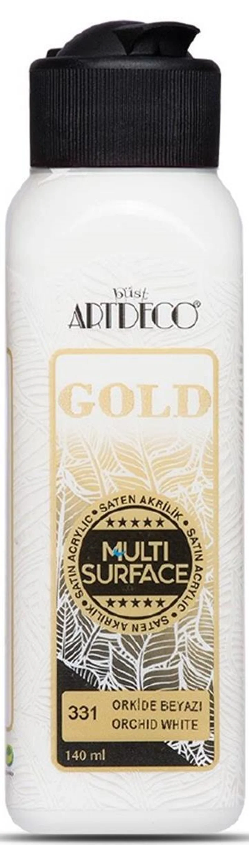 ARTDECO AKRİLİK BOYA GOLD MULTI-SURFACE 140 ML ORKİDE BEYAZI Y-G70R-331