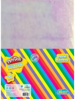 PASİF PLAY-DOH ELİŞİ KAĞIDI SİMLİ 10 RENK MODEL3 EK004