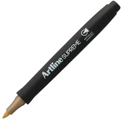 ARTLINE METALİK MARKER SUPREME 1.0 ALTIN A-EPF-790 GOLD (Best)