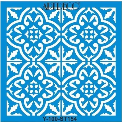 ARTDECO STENCIL 30x30 CM ANTİK KARO Y-100-ST154