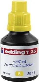 EDDING PERMANENT MÜREKKEP 30 ML E-T25 SARI