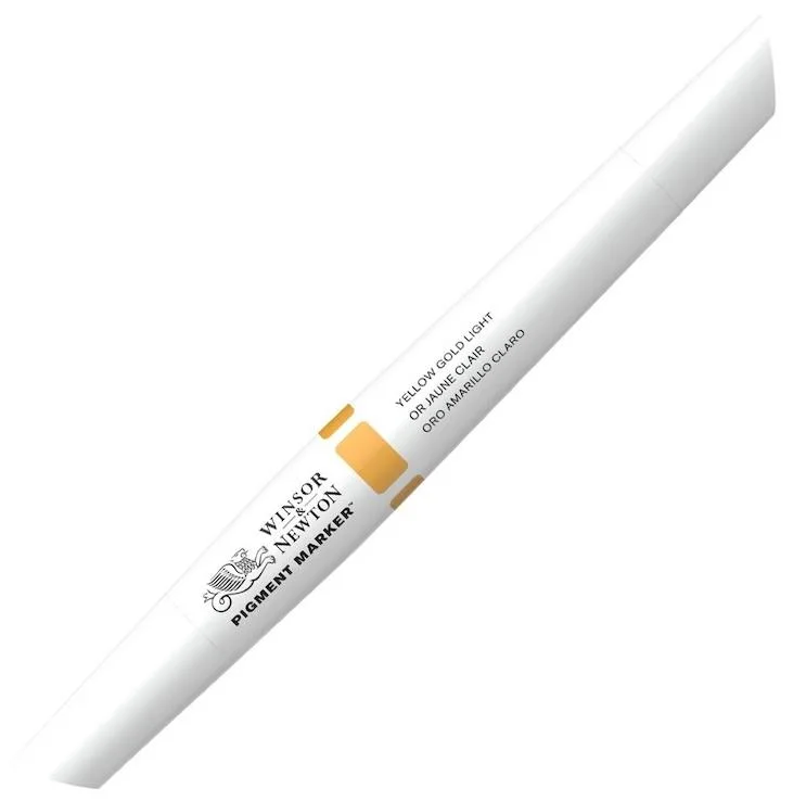 W&amp;N PIGMENT MARKER YELLOW GOLD LIGHT 091 WN-0202091