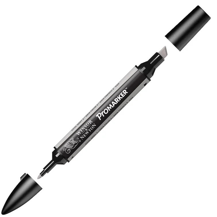 W&amp;N PROMARKER KALEM COOL GREY 3 159 (CG3) WN-0203159