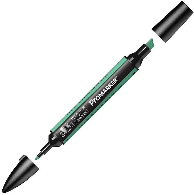 W&amp;N PROMARKER KALEM MINT GREEN 223 (G637) WN-0203223