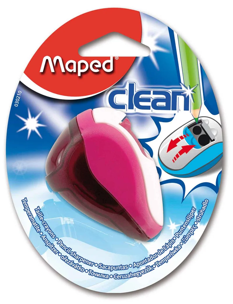 MAPED KALEMTIRAŞ CLEAN ÇİFT DELİKLİ 030210