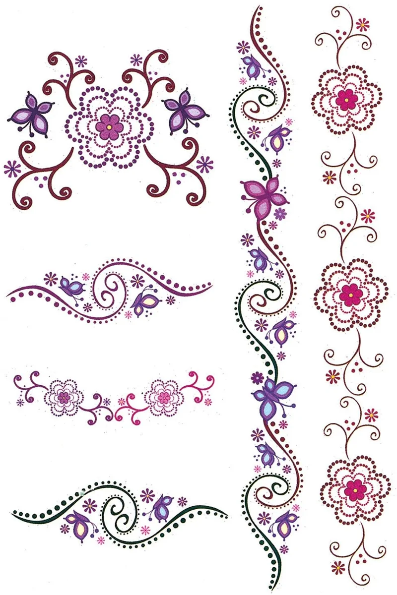 HERMA ETİKET TATTOO YOUNG LINE RENKLİ 6757