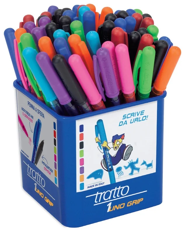 TRATTO TÜKENMEZ KALEM 1 GRIP 60 LI KARIŞIK 812500
