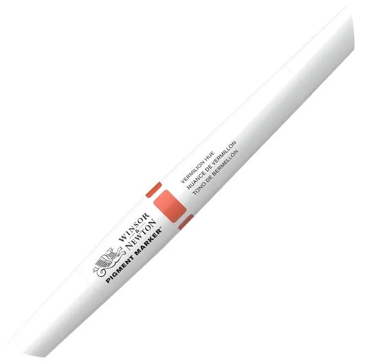 W&amp;N PIGMENT MARKER VERMILION HUE 682 WN-0202682