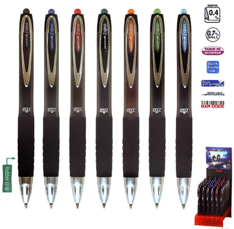 UNİ JEL KALEM SIGNO UMN-207/3D 0.7 36 LI SET