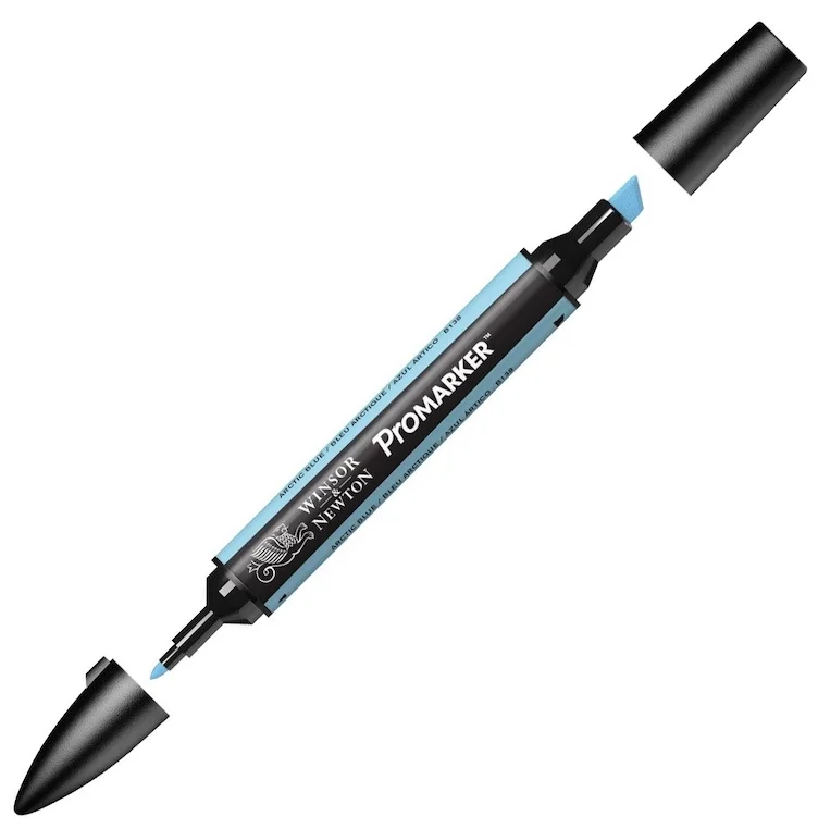 W&amp;N PROMARKER KALEM ARCTIC BLUE 264 (B138) WN-0203264