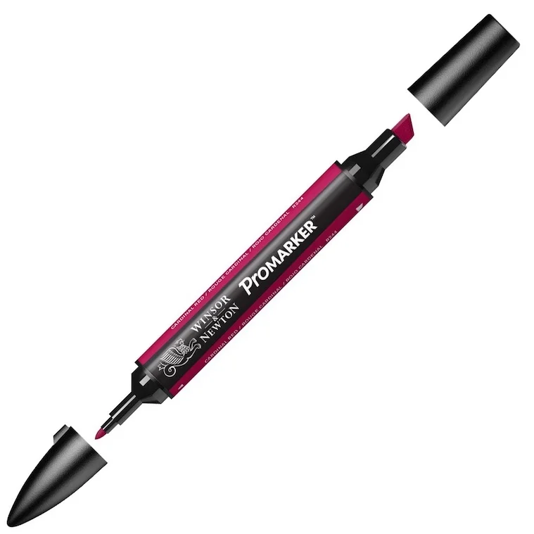W&amp;N PROMARKER KALEM CARDINAL RED 273 (R244) WN-0203273