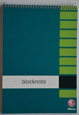DİLMAN BLOKNOT SPİRALLİ KARTON KAPAK A5 40 YP ÇİZGİLİ 2211