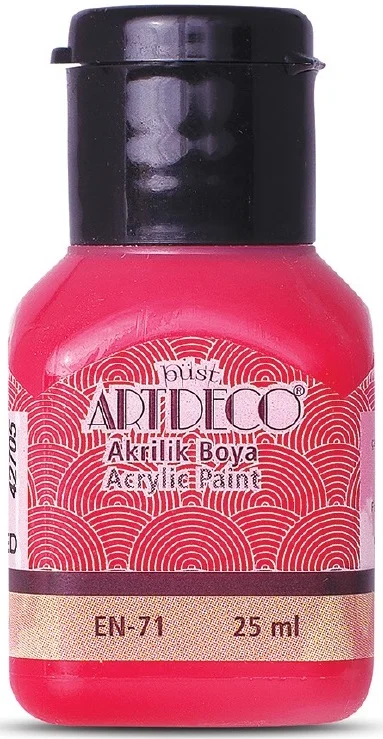 ARTDECO AKRİLİK BOYA 25 ML ÇİLEK KIRMIZI Y-070A-3675