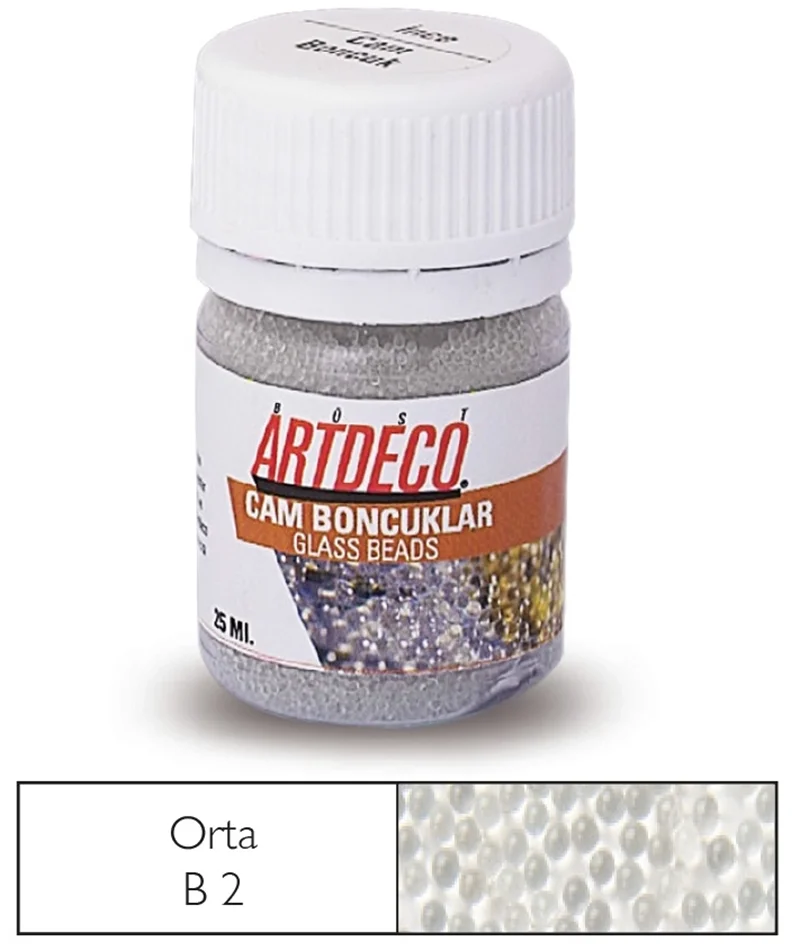 ARTDECO CAM BONCUK 25 ML ORTA Y-029A-B2