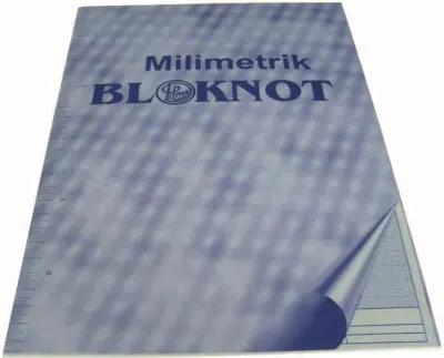 DİLMAN MİLİMETRİK BLOK A4 MAVİ 30 YP 2110