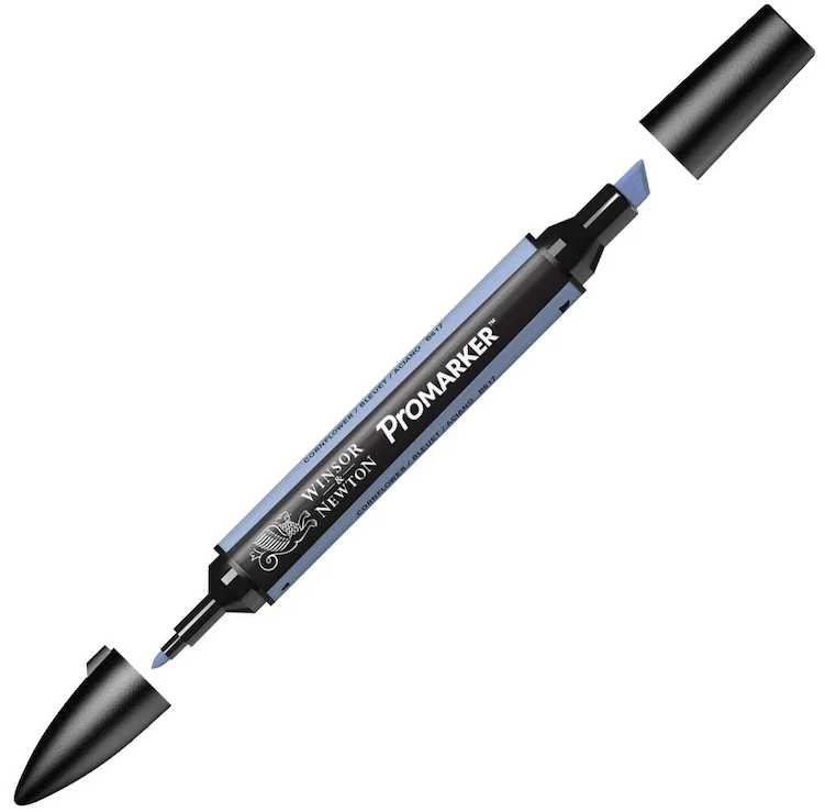 W&amp;N PROMARKER KALEM CORNFLOWER 238 (B617) WN-0203238