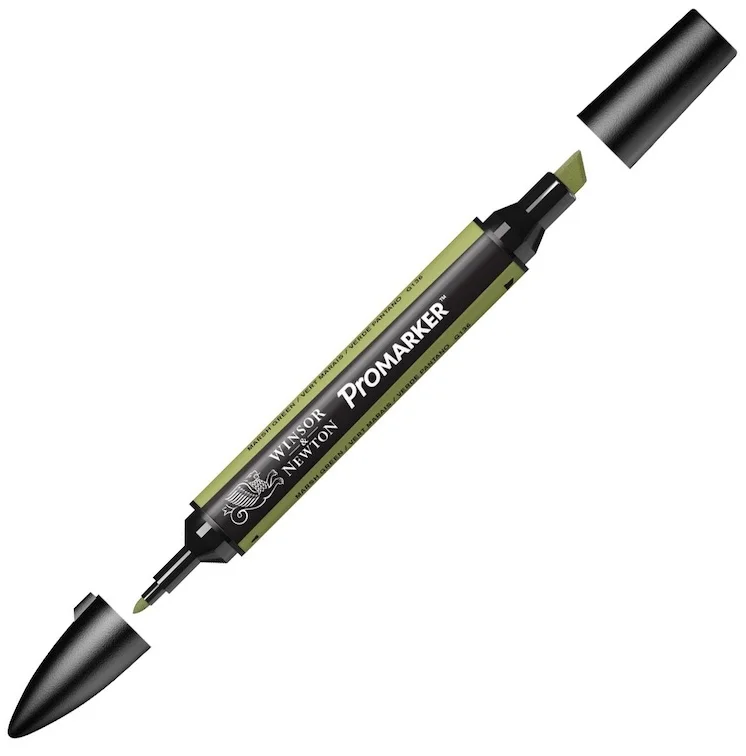 W&amp;N PROMARKER KALEM MARSH GREEN 281 (G136) WN-0203281