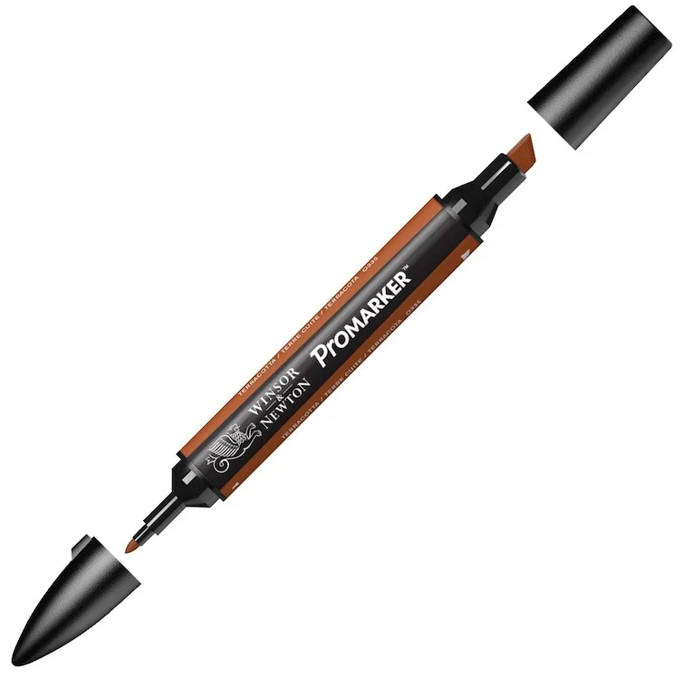 W&amp;N PROMARKER KALEM TERRACOTTA 282 (O335) WN-0203282