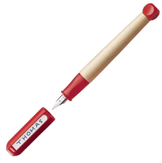 LAMY DOLMA KALEM ABC AHŞAP GÖVDE KIRMIZI A UÇ 010-A