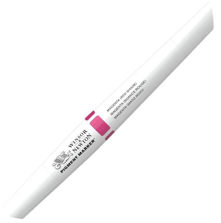 W&amp;N PIGMENT MARKER MAGENTA (RED SHADE) 023 WN-0202023