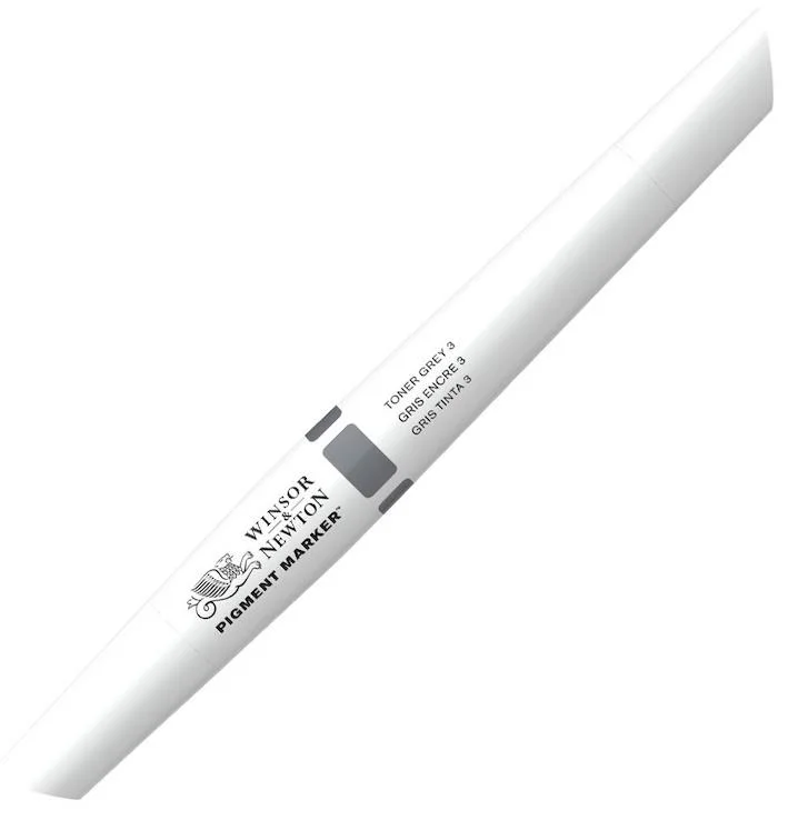 W&amp;N PIGMENT MARKER TONER GREY 3 143 WN-0202143