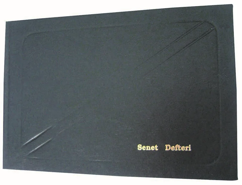 DİLMAN SENET KAYIT DEFTERİ CİLTLİ 17x24  96 YP 1501