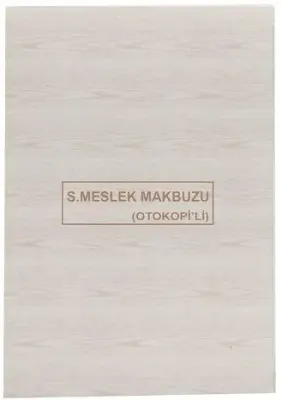 DİLMAN SERBEST MESLEK MAKBUZU 2/50 3 NÜSHA 4018