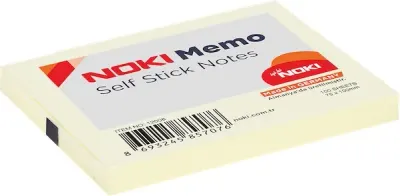 NOKİ MEMO YAPIŞKANLI NOT KAĞIDI 75x102 100 YP 12008 SARI