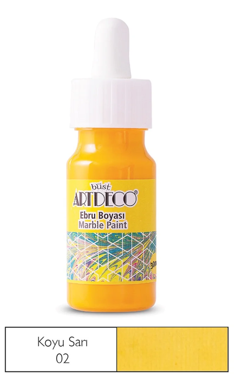 ARTDECO EBRU BOYASI 30 ML (DAMLALIKLI) K. SARI Y-016B-02
