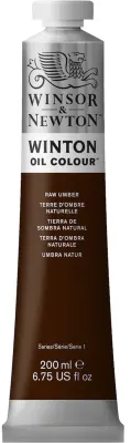 W&amp;N YAĞLI BOYA WINTON 200 ML RAW UMBER 554 (35) WN-1437554