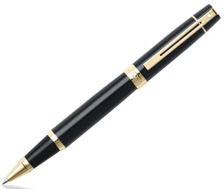 SHEAFFER ROLLER KALEM 300 SERİSİ 9325-1 PARLAK SİYAH ALTIN