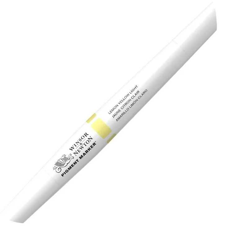 W&amp;N PIGMENT MARKER LEMON YELLOW LIGHT 001 WN-0202001
