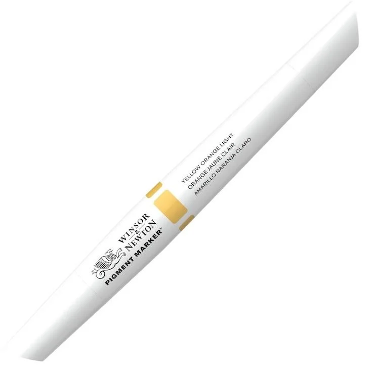 W&amp;N PIGMENT MARKER YELLOW ORANGE LIGHT 008 WN-0202008