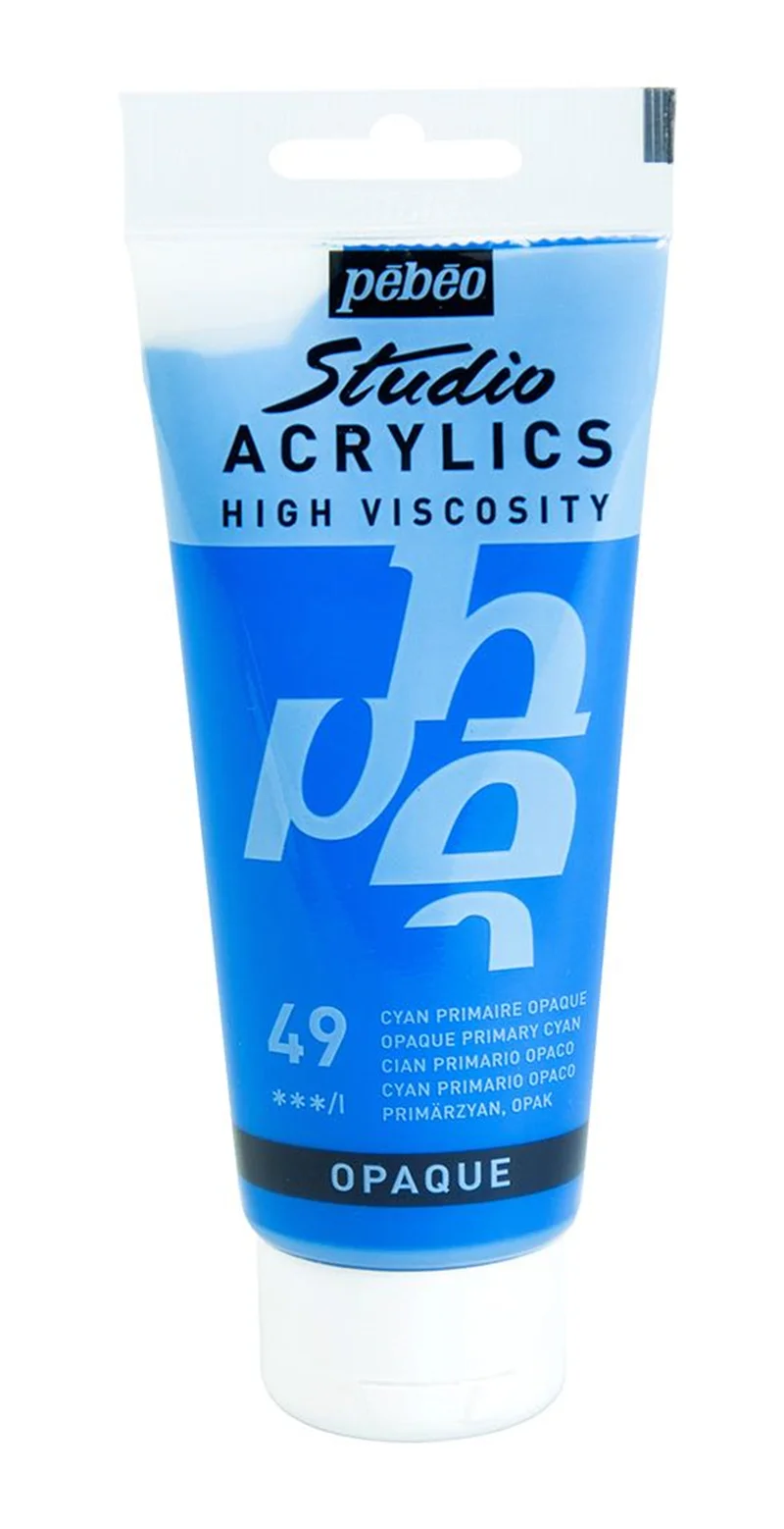 PEBEO AKRİLİK BOYA STUDIO 100 ML 831*49 PRIMARY CYAN