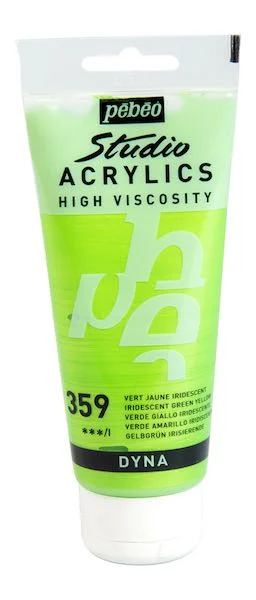 PEBEO AKRİLİK BOYA STUDIO 100 ML 832*359 IRIDESCENT GREEN-YELLOW