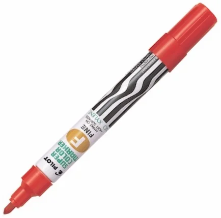 PILOT PERMANENT MARKER YUVARLAK UÇ KIRMIZI SCA-F-R