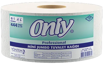 ONLY TUVALET KAĞIDI İÇTEN ÇEKMELİ JUMBO 5,9 KG 185-190 MT 6 LI