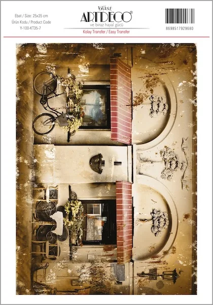 ARTDECO KOLAY TRANSFER 35x50 CM NO:7 Y-100-KT35-7