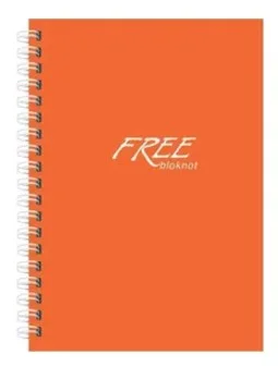 KESKİN BLOKNOT FREE OFFICE A7 YAN SPİRALLİ 42 YP. ÇİZGİLİ 145304
