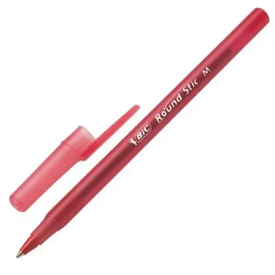 BIC TÜKENMEZ KALEM ROUND STIC 60 LI KIRMIZI 962555
