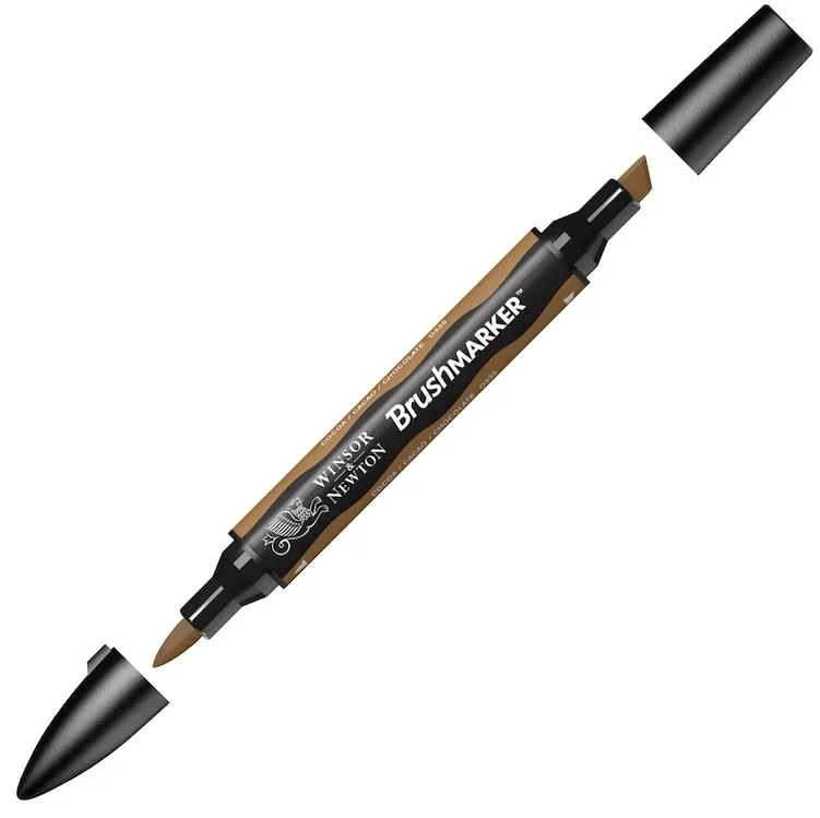 W&amp;N PROMARKER BRUSH KALEM COCOA 213 WN-0204213